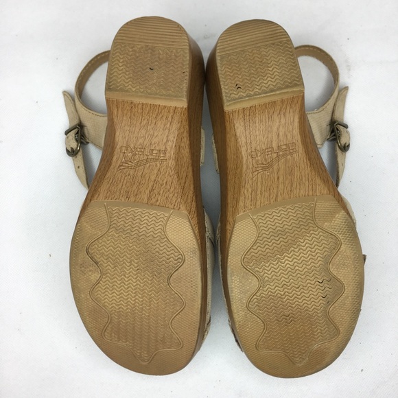 Dansko Size 38 Open Toe Sandals Clogs - Picture 6 of 7